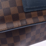 LOUIS VUITTON ルイヴィトン ダミエ スプリンター ブラウン/ネイビー N41254 メンズ ダミエキャンバス ショルダーバッグ Bランク 中古 銀蔵