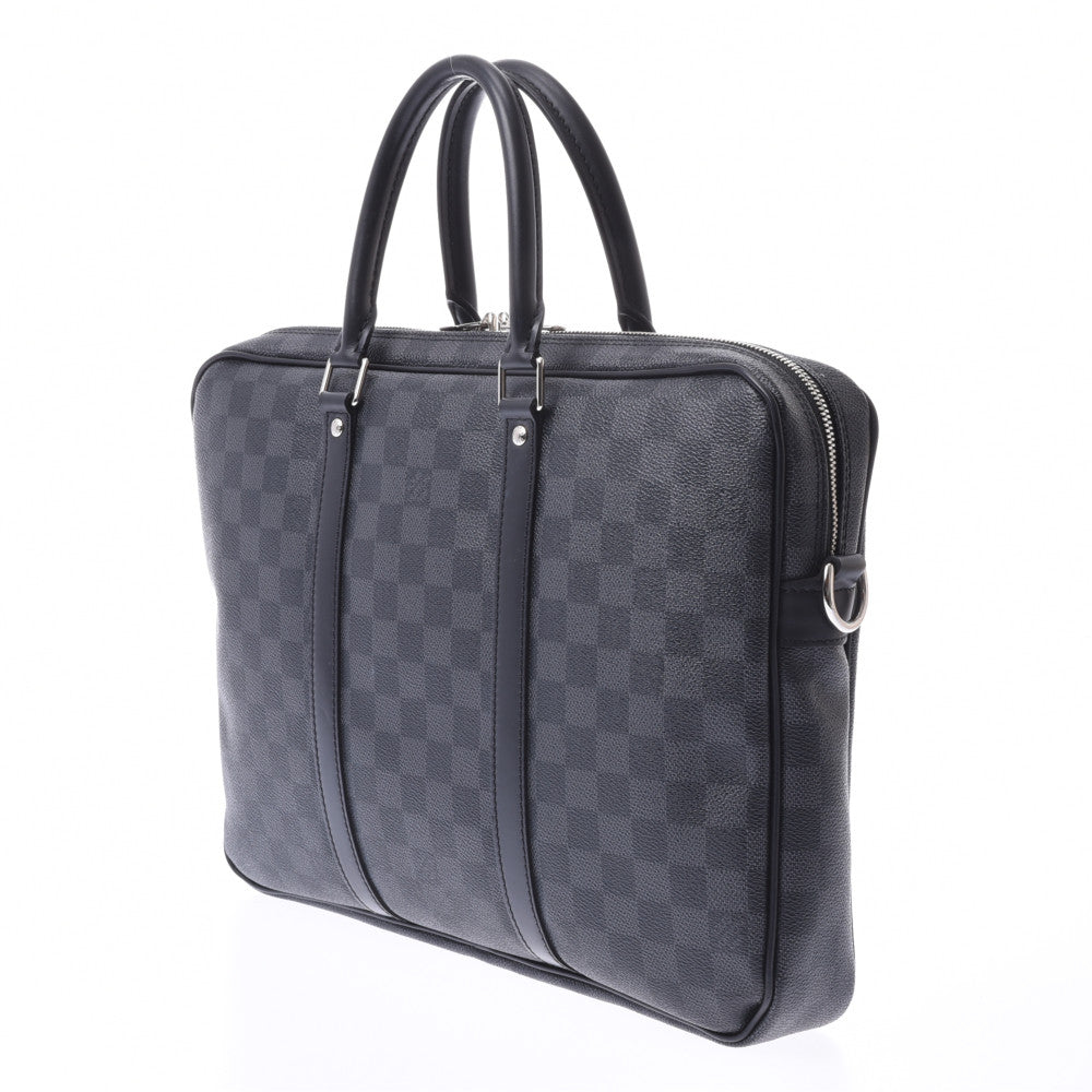 正規品 ルイヴィトン ダミエ グラフィット7ＤW ブリーフケース ビジネスバッグ LOUIS VUITTON（ルイ・ヴィトン） ルイ ヴィトン ダミエグラフィット