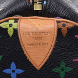 LOUIS VUITTON ルイヴィトン マルチカラー スピーディ30 黒 M92642 レディース モノグラムマルチカラー ハンドバッグ Bランク 中古 銀蔵