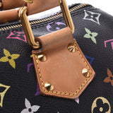 LOUIS VUITTON ルイヴィトン マルチカラー スピーディ30 黒 M92642 レディース モノグラムマルチカラー ハンドバッグ Bランク 中古 銀蔵