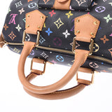 30 LOUIS VUITTON Louis Vuitton multicolored speedy black M92642 Lady's monogram multicolored handbag B ranks used silver storehouse