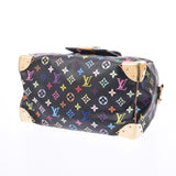 30 LOUIS VUITTON Louis Vuitton multicolored speedy black M92642 Lady's monogram multicolored handbag B ranks used silver storehouse