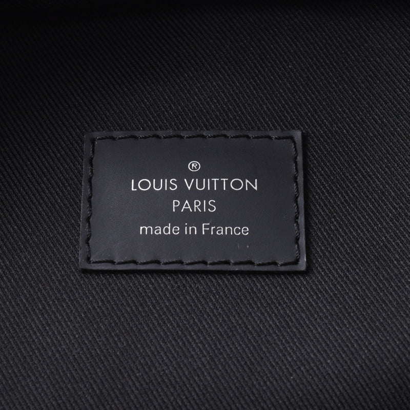 LOUIS VUITTON Louis Vuitton, black, black, black, black, black, black, brown, grape, canvas, Luc Duck, Duck, Duck, Duck, AB, Rank, Used Silver,