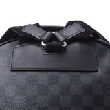 LOUIS VUITTON ルイヴィトン ダミエ グラフィット ジョッシュ 黒/グレー N41473 メンズ ダミエグラフィットキャンバス リュック・デイパック ABランク 中古 銀蔵