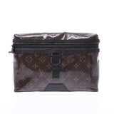 LOUIS VUITTON ルイヴィトン モノグラム グレーズ メッセンジャーPM ブラウン/黒 M43895 メンズ ショルダーバッグ 新同 中古 銀蔵