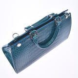 LOUIS VUITTON Louis Vuitton Exotic Line Blair PM 2WAY Bag Emerald Ladies Crocodile Handbag AB Rank Used Ginzo