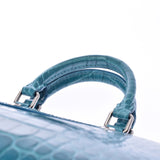 LOUIS VUITTON Louis Vuitton Exotic Line Blair PM 2WAY Bag Emerald Ladies Crocodile Handbag AB Rank Used Ginzo