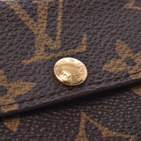 LOUIS VUITTON Louis Vuitton Monogram Ludlow Coin Purse Brown M61927 Unisex Monogram Canvas Coin Case A Rank Used Ginzo