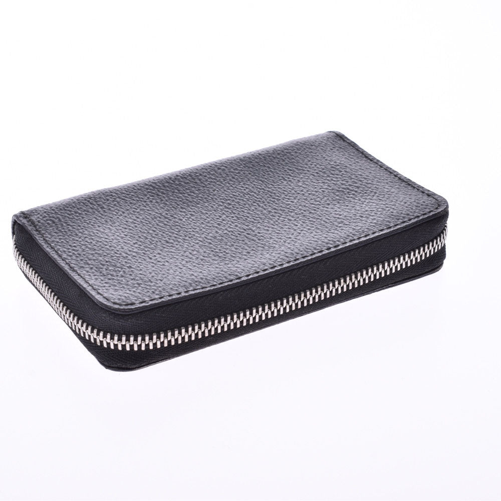 Louis Vuitton graphic zippy coin purse 14137 black / grey mens