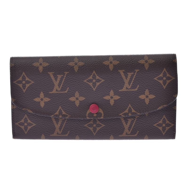 Louis Vuitton Monogram portage Emily Fuchsia m60697 Unisex Monogram canvas Wallet