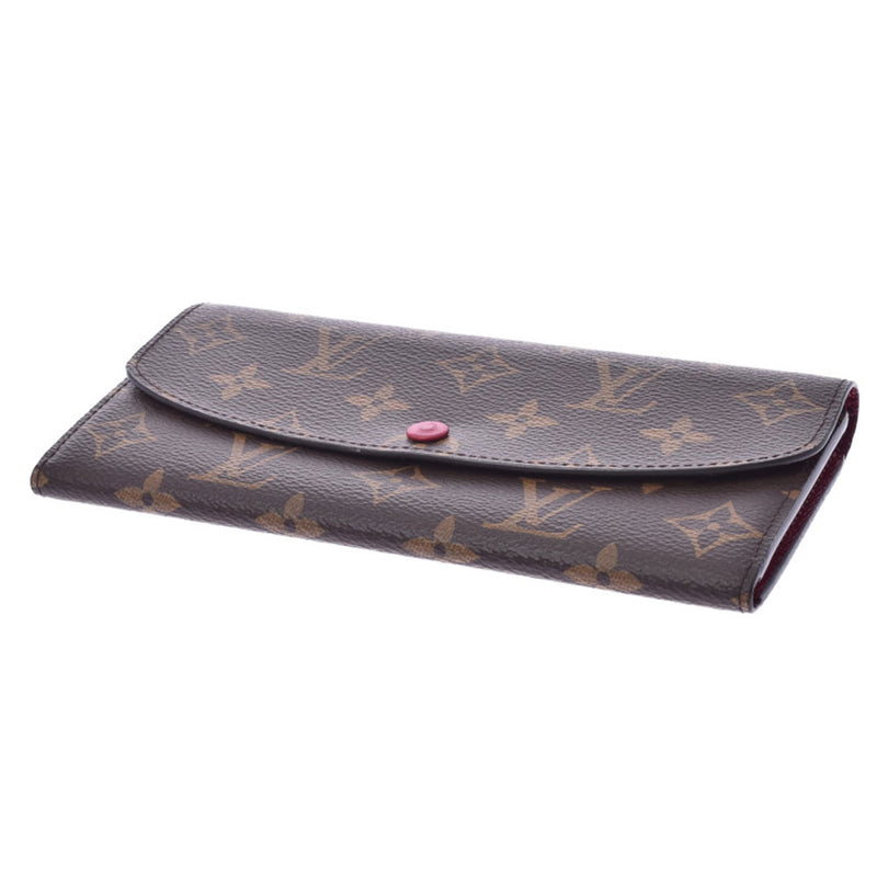 Louis Vuitton Monogram portage Emily Fuchsia m60697 Unisex Monogram canvas Wallet