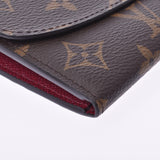 Louis Vuitton Monogram portage Emily Fuchsia m60697 Unisex Monogram canvas Wallet