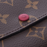 Louis Vuitton Monogram portage Emily Fuchsia m60697 Unisex Monogram canvas Wallet