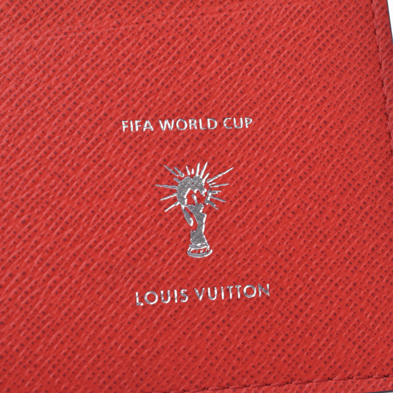 LOUIS VUITTON ルイヴィトン エピ ポルトフォイユ ブラザ 2019FIFAワールドカップ限定 赤/白 M63230 メンズ エピレザー 長財布 未使用 銀蔵
