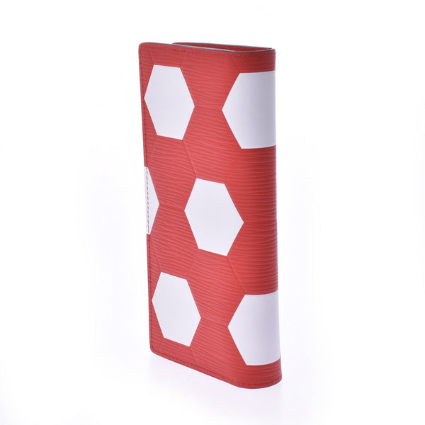 LOUIS VUITTON ルイヴィトンエピポルトフォイユブラザ 2019FIFA World Cup-limited red / white M63230 メンズエピレザー long wallet-free silver storehouse