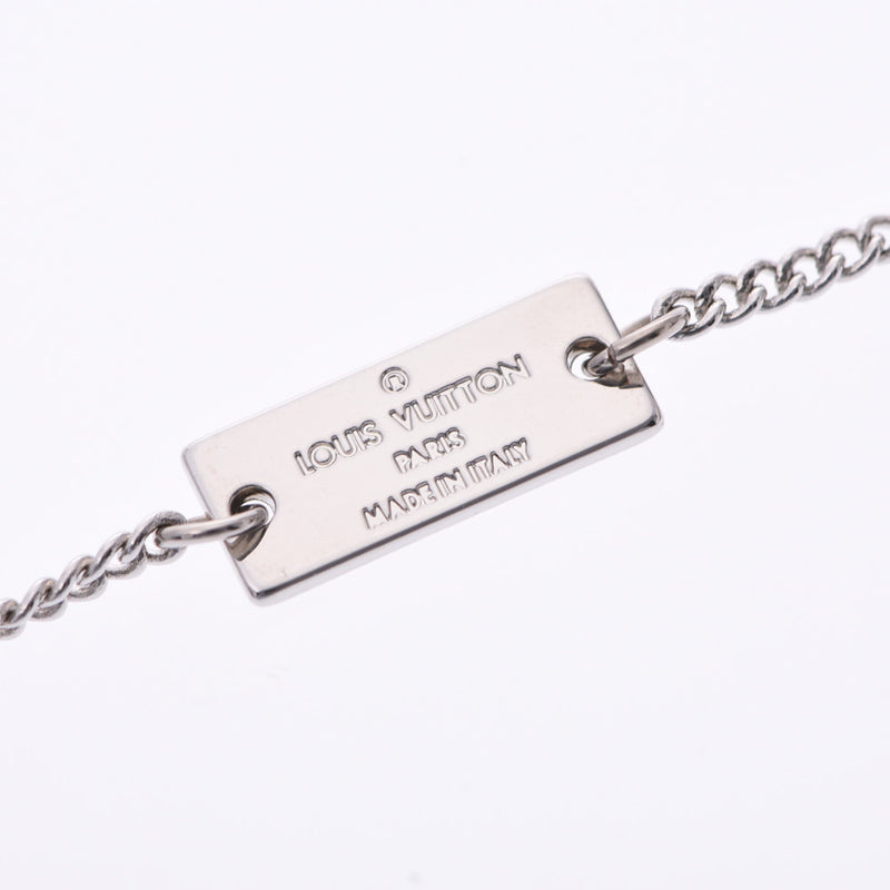Louis Vuitton, Accessories, Louis Vuitton Ring Necklace Monogram M62485  Size M No 9 Pendant Mens Silver