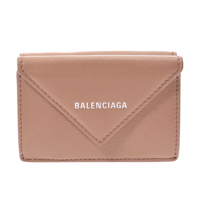 カラーBALENCIAGA バレンシアガ ペーパーミニウォレット