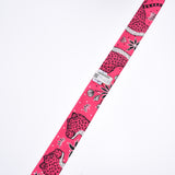 Hermes tylery leopard Pink / Black / White Womens silk scarf