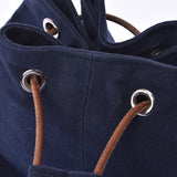 HERMES エルメス ポロション 紺 ユニセックス キャンバス ショルダーバッグ Bランク 中古 銀蔵