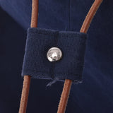 HERMES エルメス ポロション 紺 ユニセックス キャンバス ショルダーバッグ Bランク 中古 銀蔵