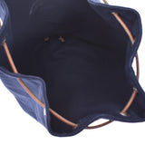 HERMES エルメス ポロション 紺 ユニセックス キャンバス ショルダーバッグ Bランク 中古 銀蔵