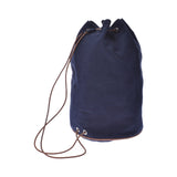 HERMES エルメス ポロション 紺 ユニセックス キャンバス ショルダーバッグ Bランク 中古 銀蔵