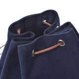 HERMES エルメス ポロション 紺 ユニセックス キャンバス ショルダーバッグ Bランク 中古 銀蔵