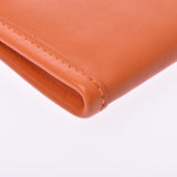 HERMES爱马仕二人组橙色·P刻印（2012年左右）中性雨燕手包A等级二手银藏