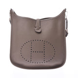 HERMES エルメス エヴリン3 PM エトゥープ シルバー金具 □M刻印(2009年頃) ユニセックス トリヨンクレマンス ショルダーバッグ ABランク 中古 銀蔵