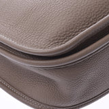 HERMES エルメス エヴリン3 PM エトゥープ シルバー金具 □M刻印(2009年頃) ユニセックス トリヨンクレマンス ショルダーバッグ ABランク 中古 銀蔵