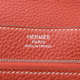 HERMES Hermes Pochette Jet Rose Jaipur Silver Hardware Unisex Togo Clutch Bag A Rank Used Ginzo