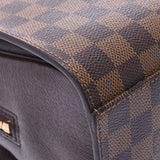 LOUIS VUITTON路易威登Damier Triana棕色N51155女士Damier帆布皮革手提包A级二手Ginzo