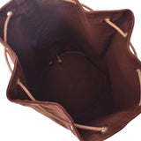 HERMES エルメス ポロションミミル 茶 ユニセックス キャンバス ショルダーバッグ Bランク 中古 銀蔵