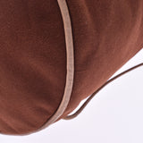 HERMES エルメス ポロションミミル 茶 ユニセックス キャンバス ショルダーバッグ Bランク 中古 銀蔵