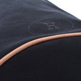 HERMES エルメス ポロションミミル 黒 ユニセックス キャンバス ショルダーバッグ ABランク 中古 銀蔵