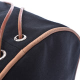 HERMES エルメス ポロションミミル 黒 ユニセックス キャンバス ショルダーバッグ ABランク 中古 銀蔵