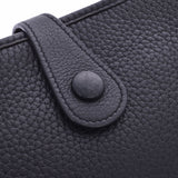 HERMES Hermes Evelyn PM black silver metal fittings □I stamped (around 2005) Unisex Taurillon Clemence shoulder bag B rank used Ginzo