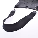 HERMES Hermes Evelyn PM black silver metal fittings □I stamped (around 2005) Unisex Taurillon Clemence shoulder bag B rank used Ginzo