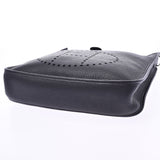 HERMES Hermes Evelyn PM black silver metal fittings □I stamped (around 2005) Unisex Taurillon Clemence shoulder bag B rank used Ginzo