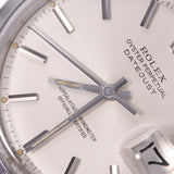 ROLEX Rolex Datejust Antique 1600 Boys SS/Leather Watch Automatic Winding Silver Dial A Rank Used Ginzo