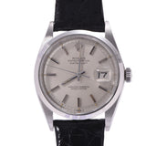 ROLEX Rolex Datejust Antique 1600 Boys SS/Leather Watch Automatic Winding Silver Dial A Rank Used Ginzo