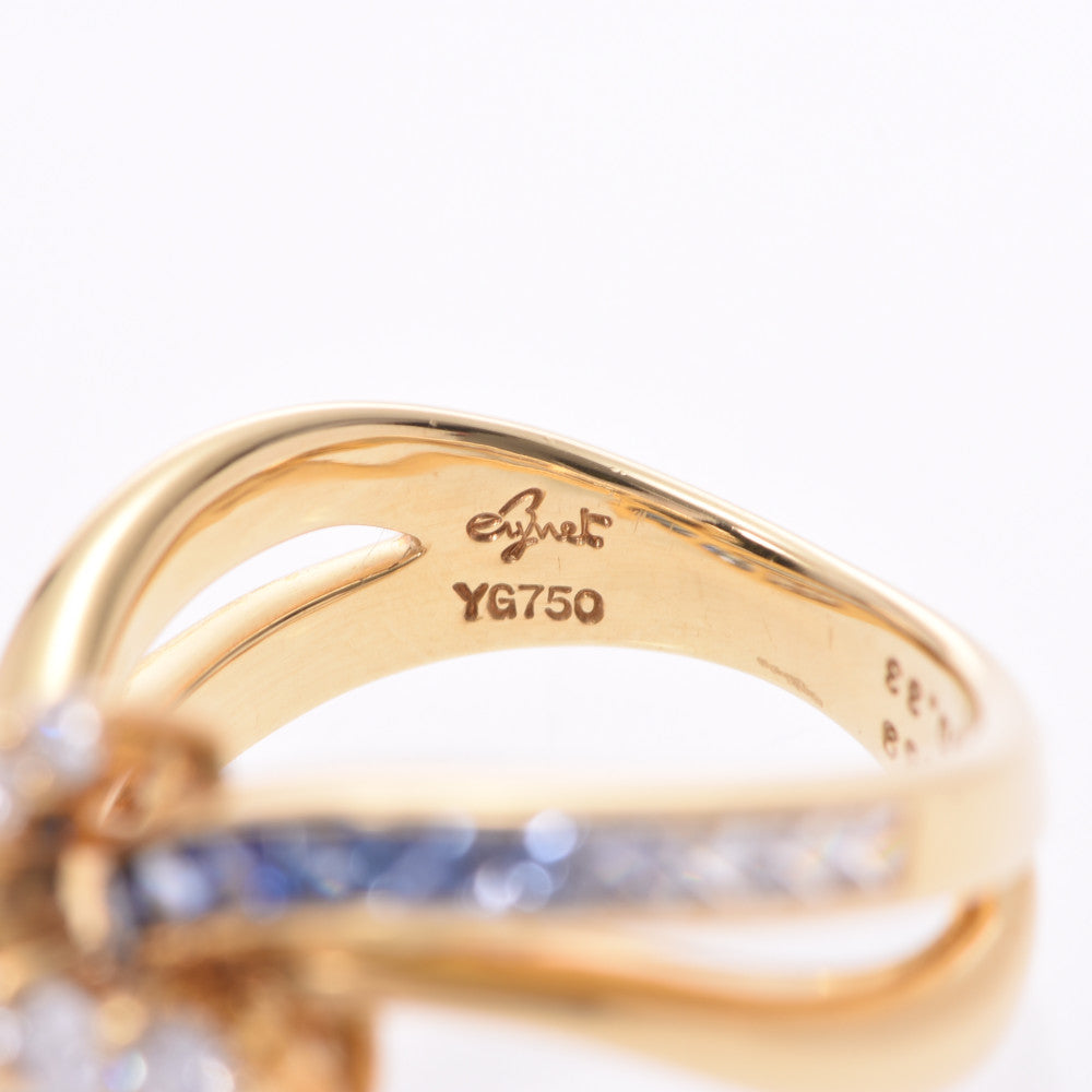 その他Jeunet ジュネ サファイア0.89ct ダイヤ0.33ct レディース