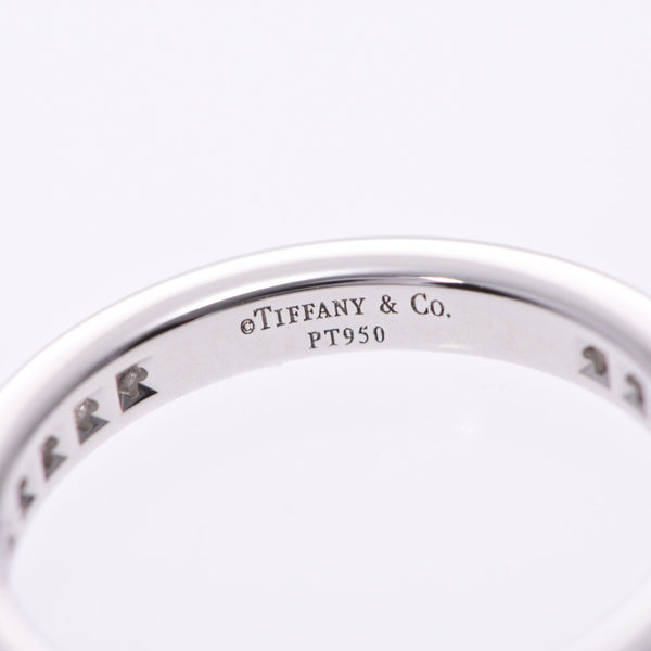 TIFFANY&Co. Tiffany Channel Setting Ring Diamond Full Eternity No. 9 Ladies Pt950 Platinum Ring/Ring A Rank Used Ginzo