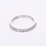 TIFFANY&Co. Tiffany Channel Setting Ring Diamond Full Eternity No. 9 Ladies Pt950 Platinum Ring/Ring A Rank Used Ginzo