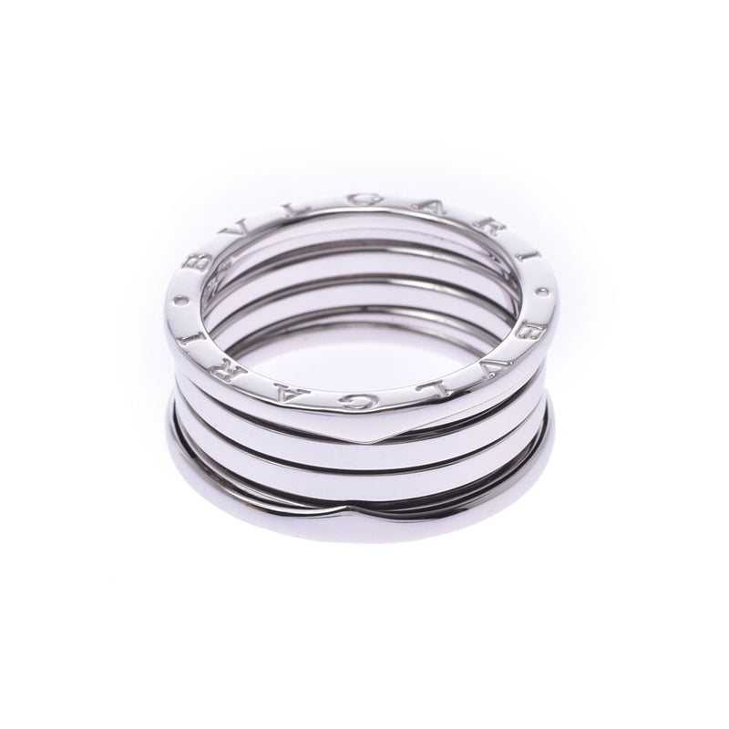 BVLGARI Bvlgari B-ZERO Ring #62 Size M 20.5 No. Unisex K18WG Ring/Ring A Rank Used Ginzo