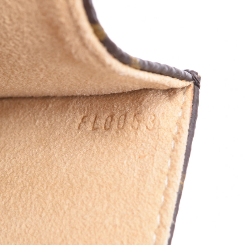 LOUIS VUITTON ルイヴィトンモノグラムポシェットフロランティーヌブラウン M51855 unisex monogram canvas leather bum-bag B rank used silver storehouse