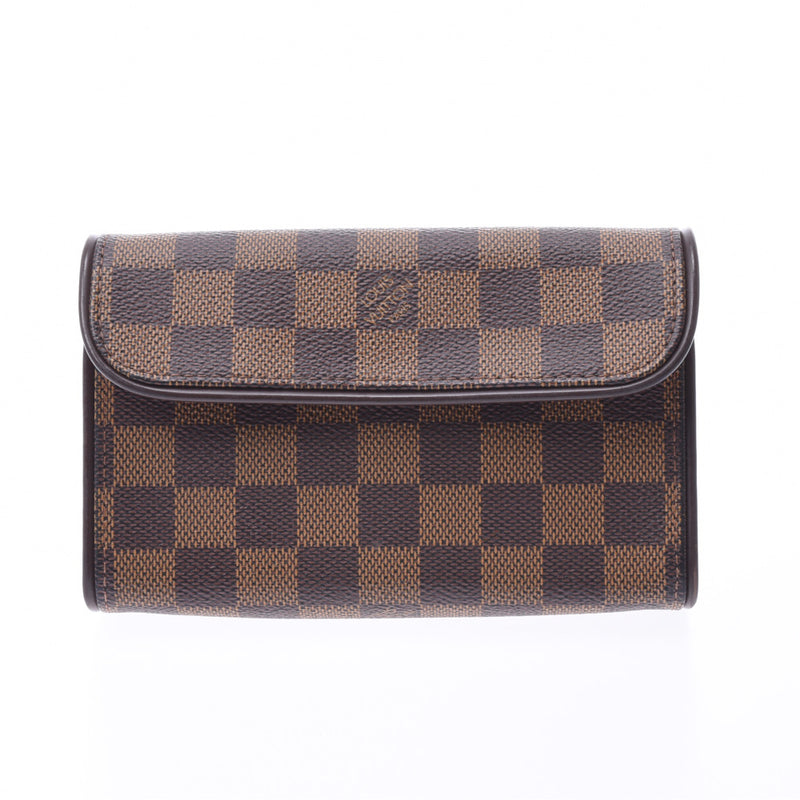 Louis Vuitton Damita pochette Flandre SP order brown n51856 Unisex waist bag AB rank Silver
