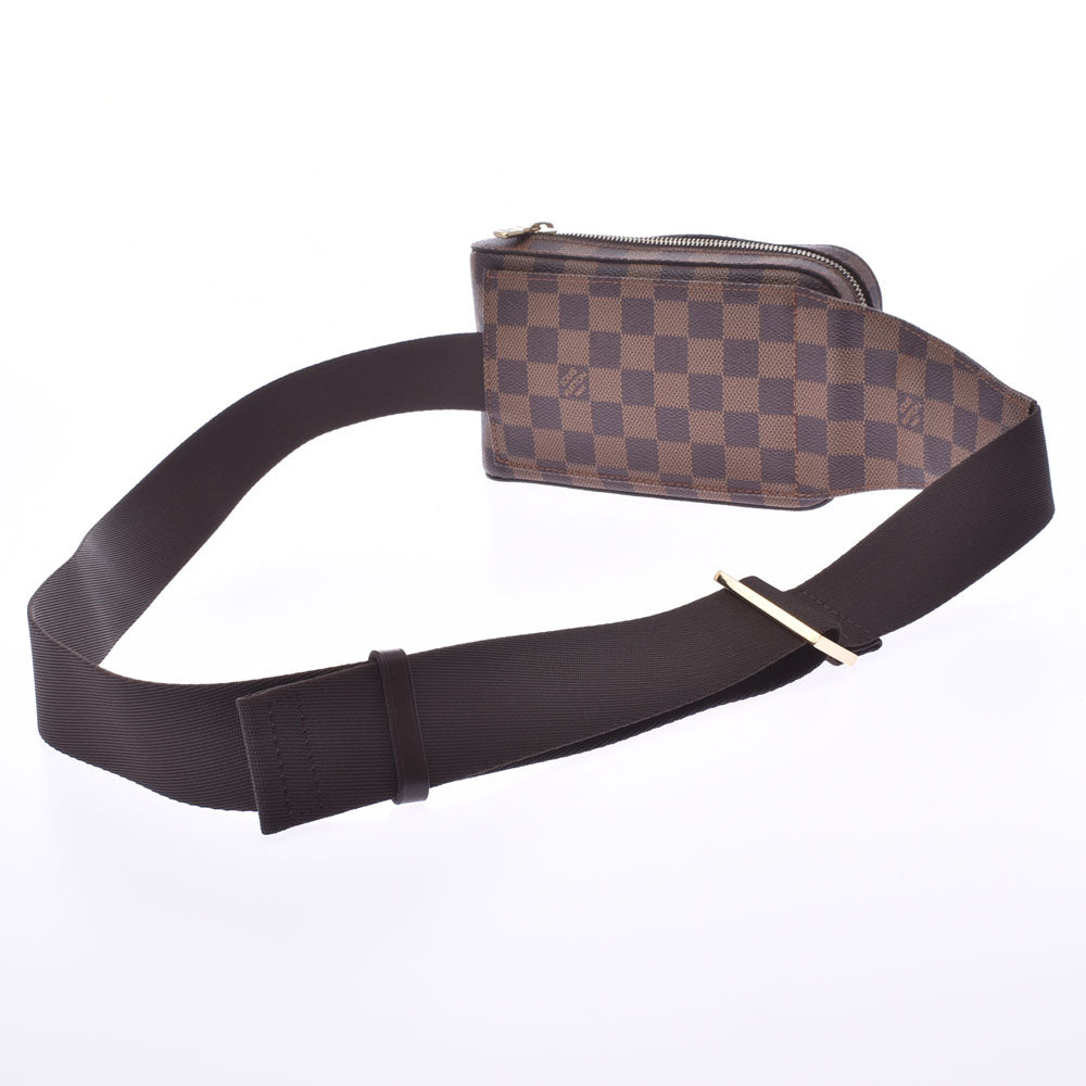 Louis Vuitton Geronimos Body Bag New 14137 Brown Unisex Damier