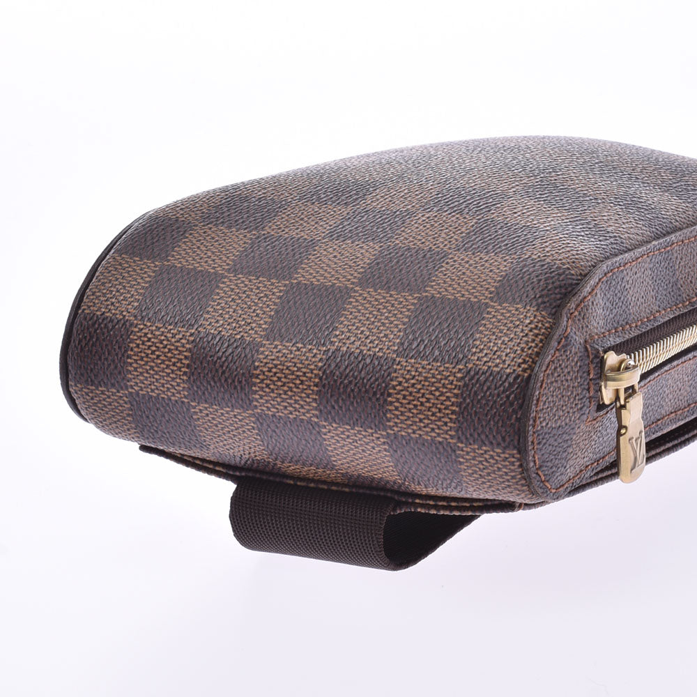 Louis Vuitton Geronimos Body Bag New 14137 Brown Unisex Damier