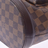 LOUIS VUITTON路易威登Damier Manosque GM棕色N51120女士Damier帆布皮革手提包A级二手Ginzo